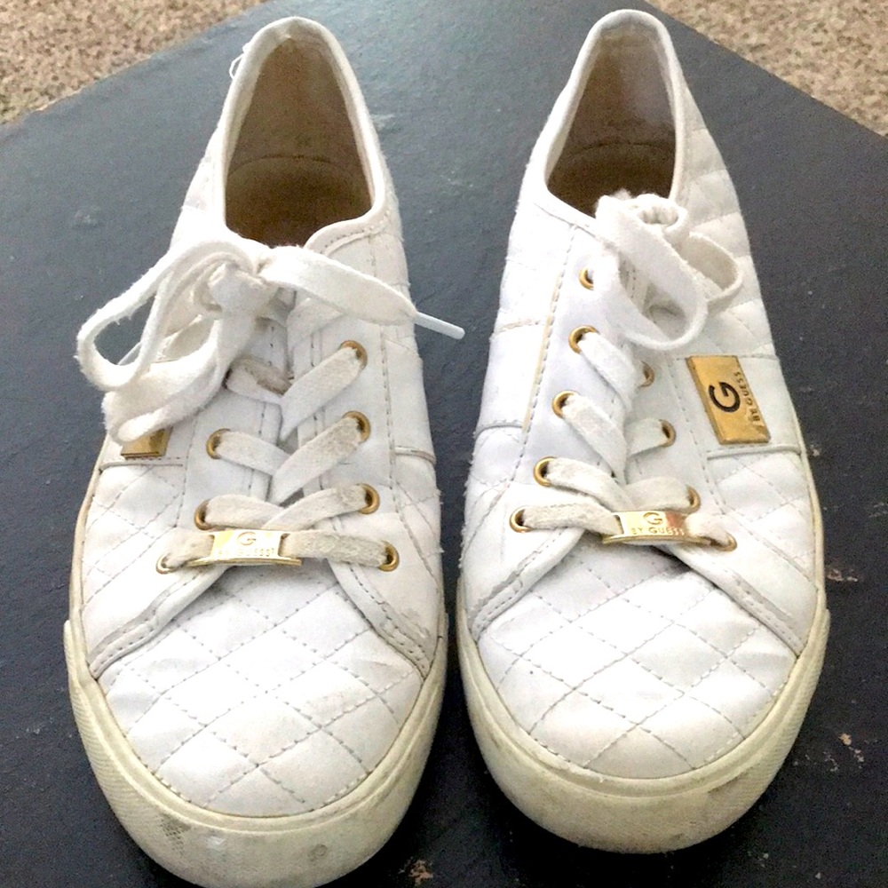 White Guess Shoes
